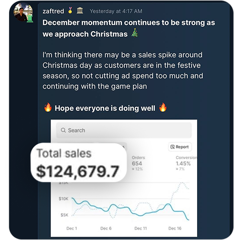 Testimonial Snapshot